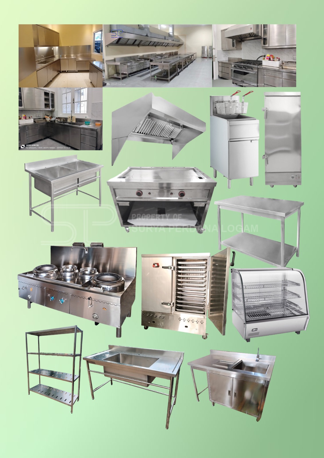 Katalog Peralatan Stainless Steel Komersial - PT Surya Perdana Logam